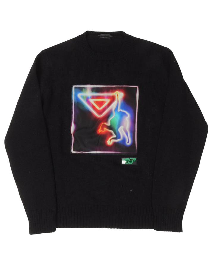 Neon Monkey Wool Sweater