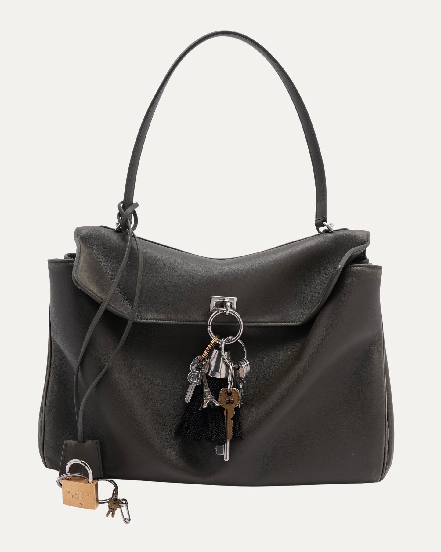 Large Used Effect Rodeo Bag with Charms