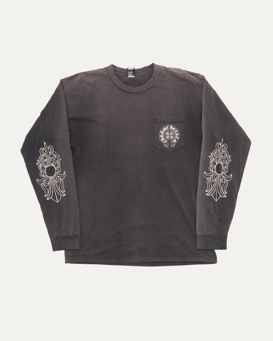 Vintage New York Horseshoe Logo Pocket T-Shirt