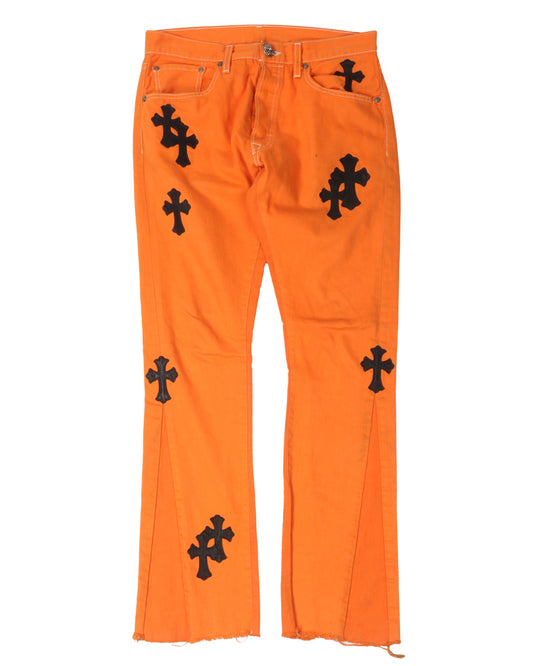 Virgil Art Basel Gallery Dept. Cross Patch Jeans