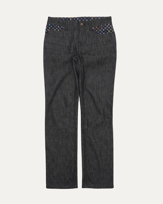 Murakami Multicolor Monogram Jeans