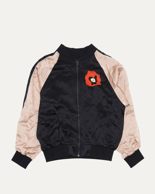 Chinese Rocks Embroidered Silk Souvenir Jacket