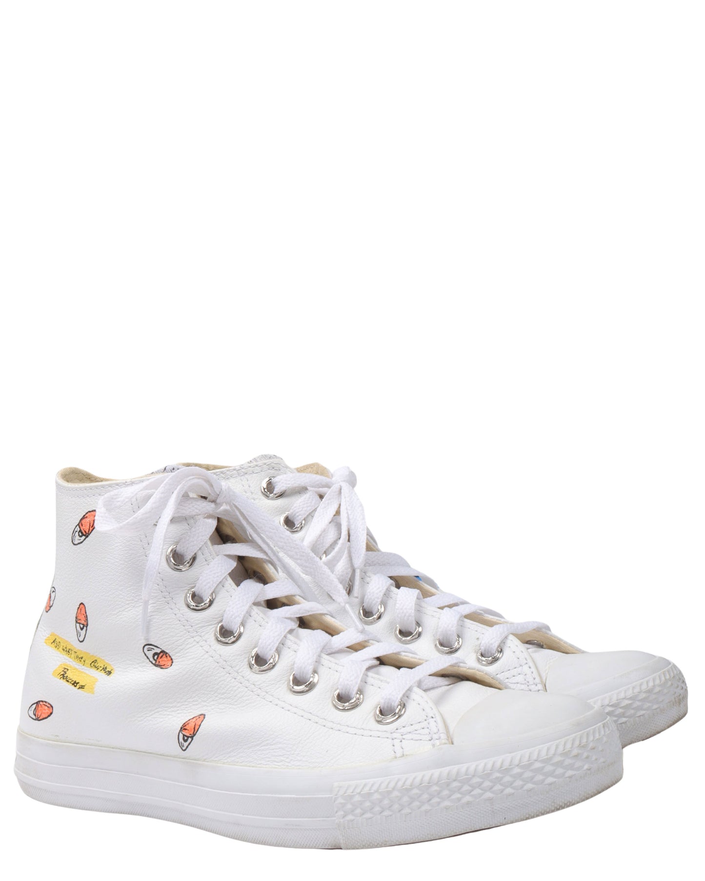 Matty Boy Hand Painted Leather Chuck Taylor Converse