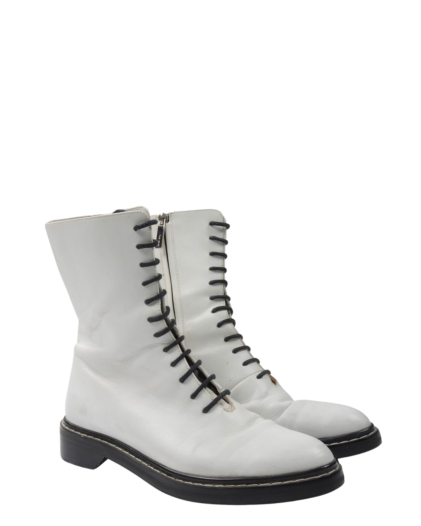 Leather Combat Boots