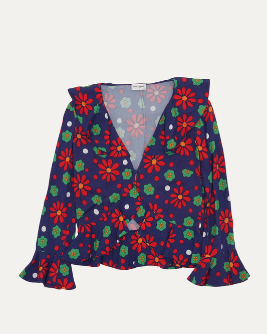 Viscose Floral Blouse