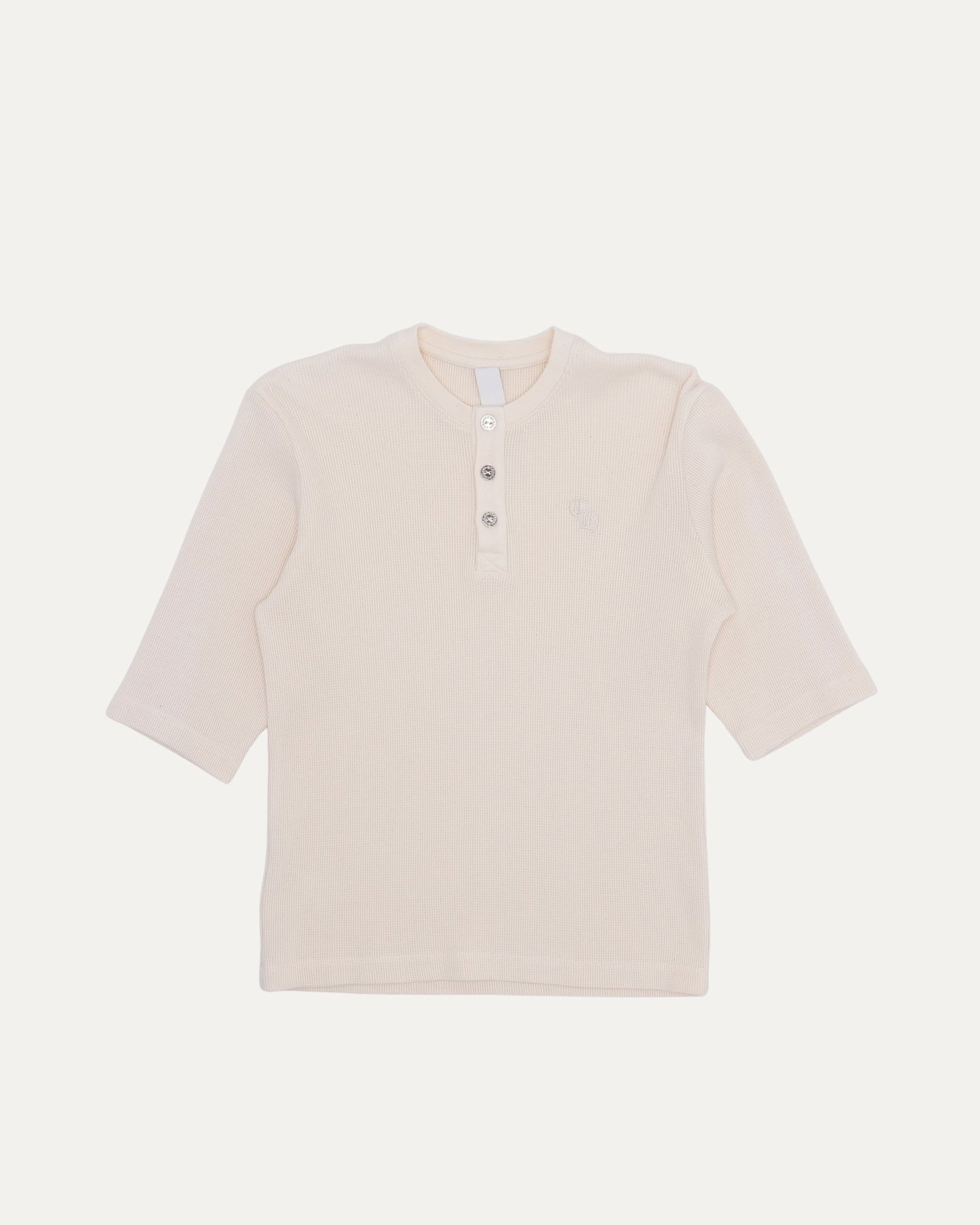 Thermal Short Sleeve Henley T-Shirt