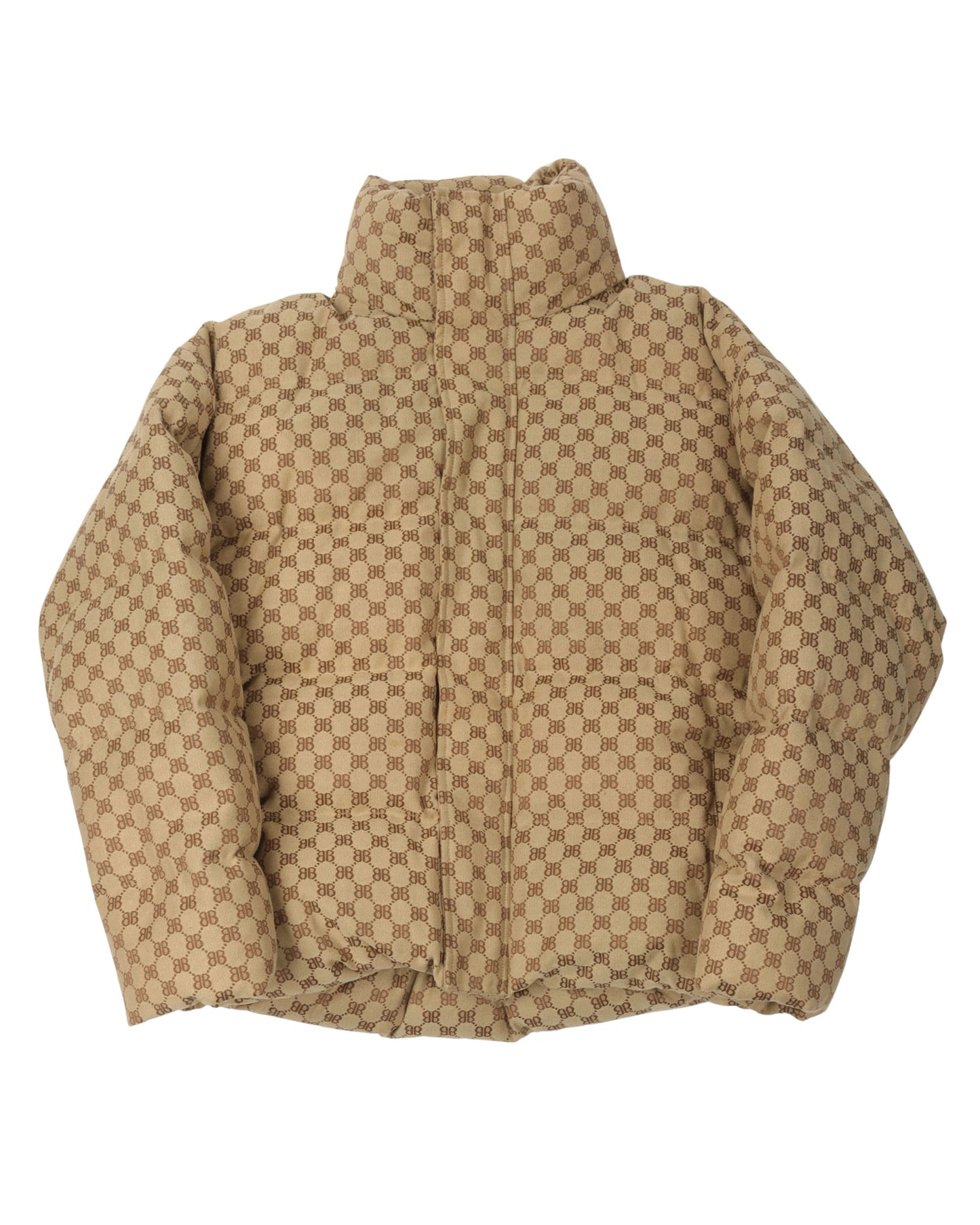 Gucci Hacker Monogram Puffer Jacket