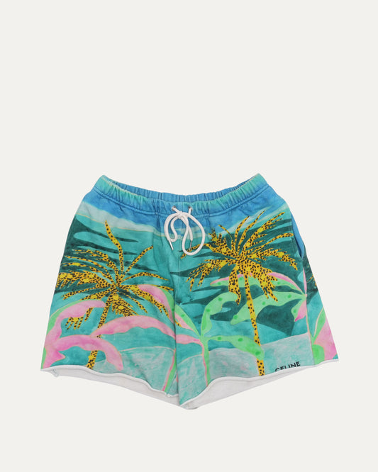 Palm Tree Sweat Shorts
