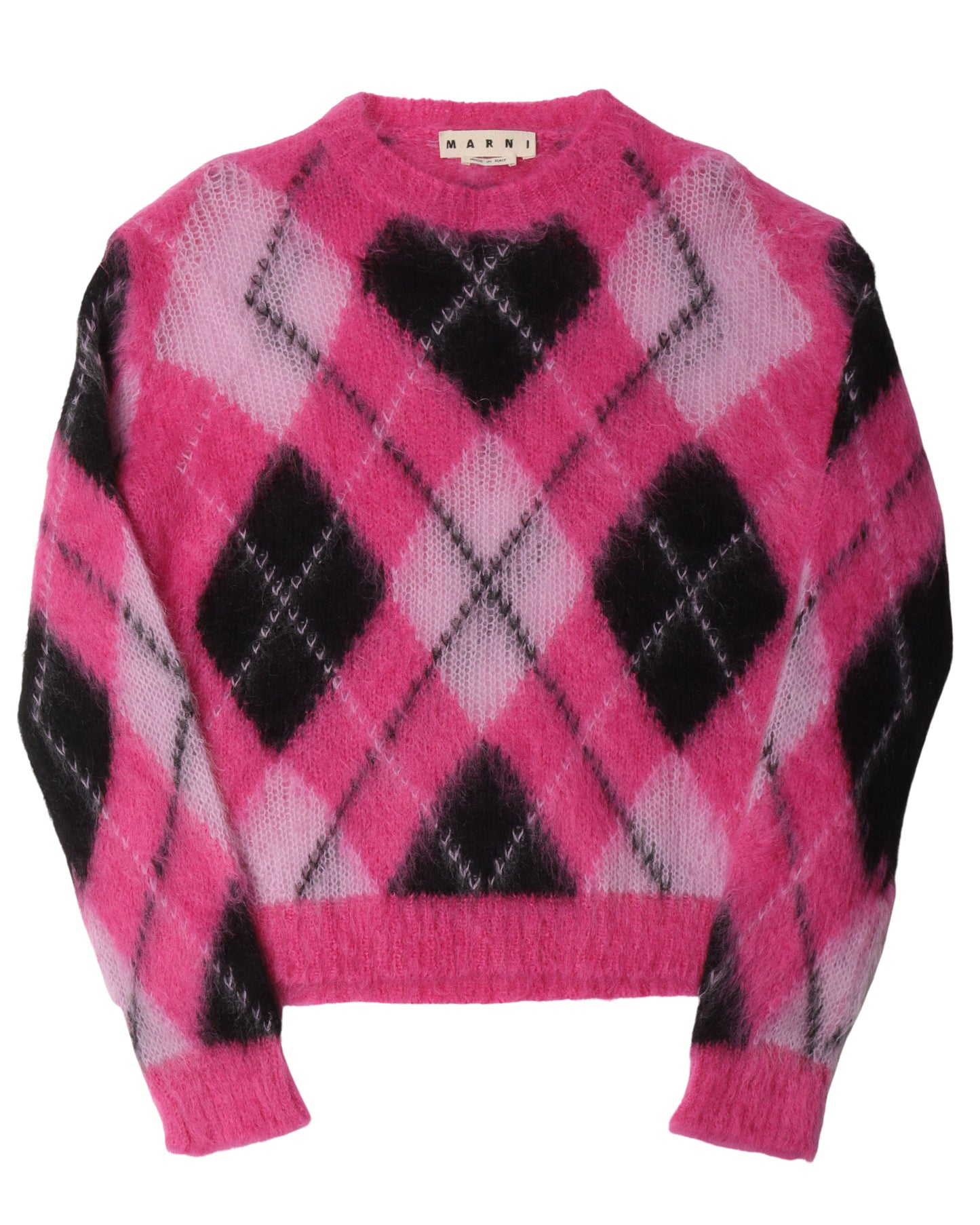 Diamond Mohair Sweater