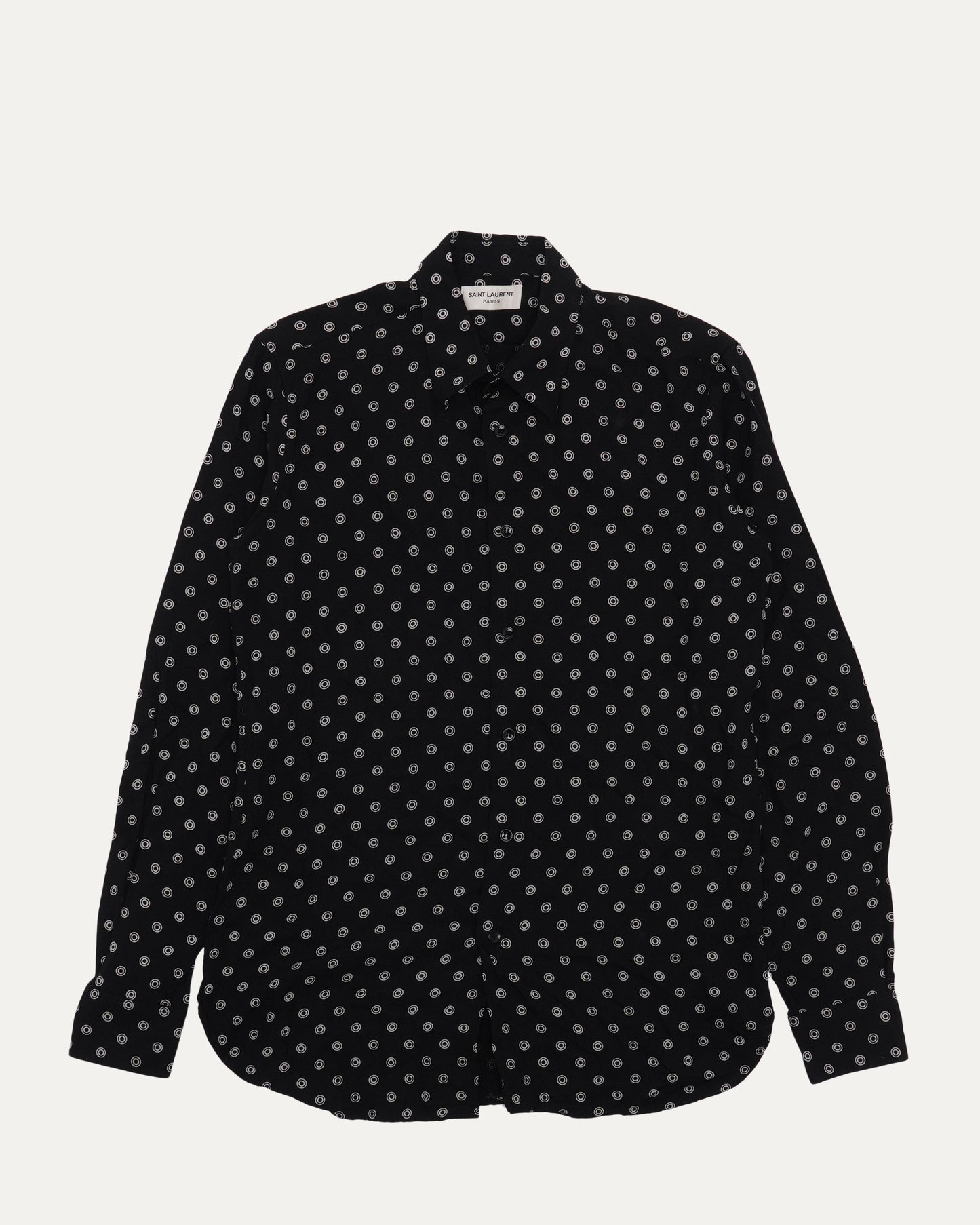 Polka Dot Print Shirt