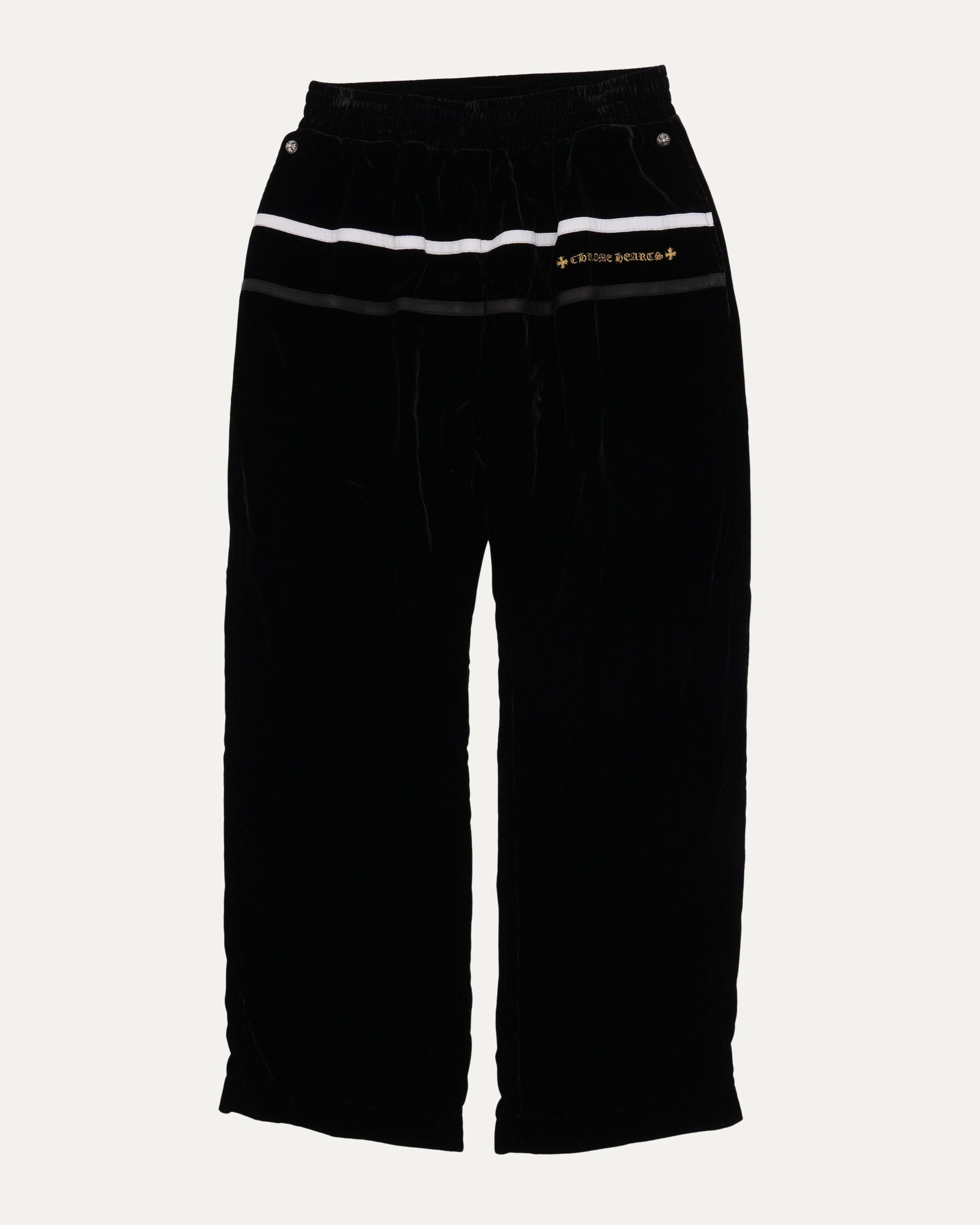 Chrome Hearts Velour Track Pants – Justin Reed