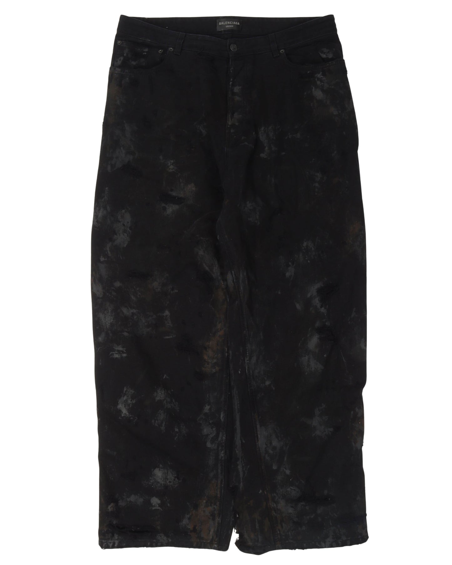 Mudshow Destroyed Baggy Jeans