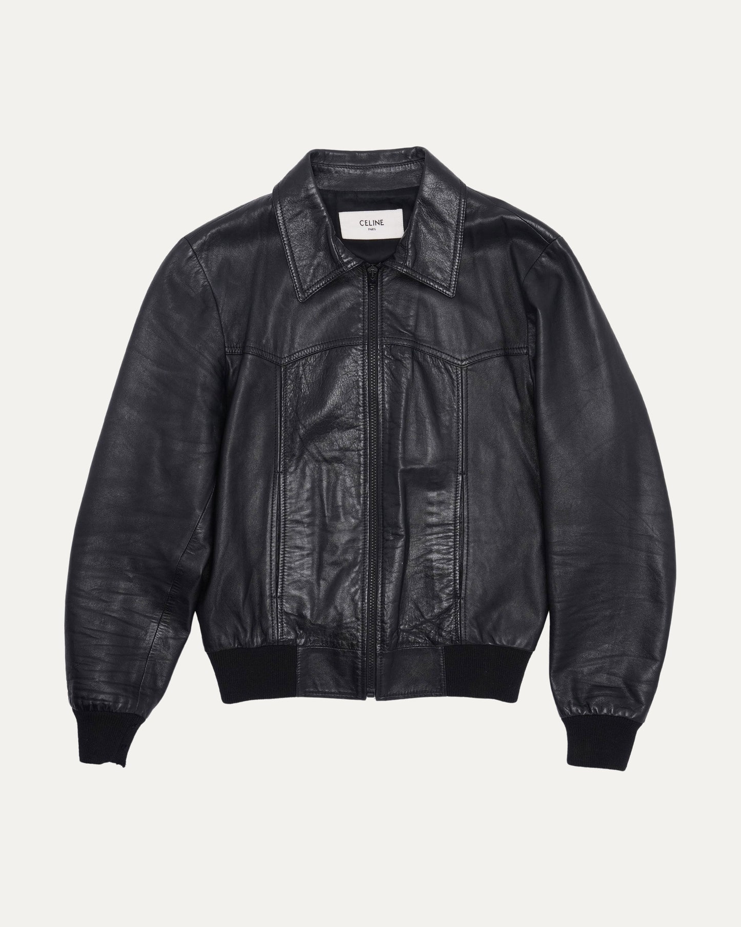 Leather Blouson