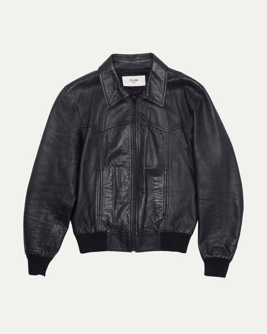 Leather Blouson