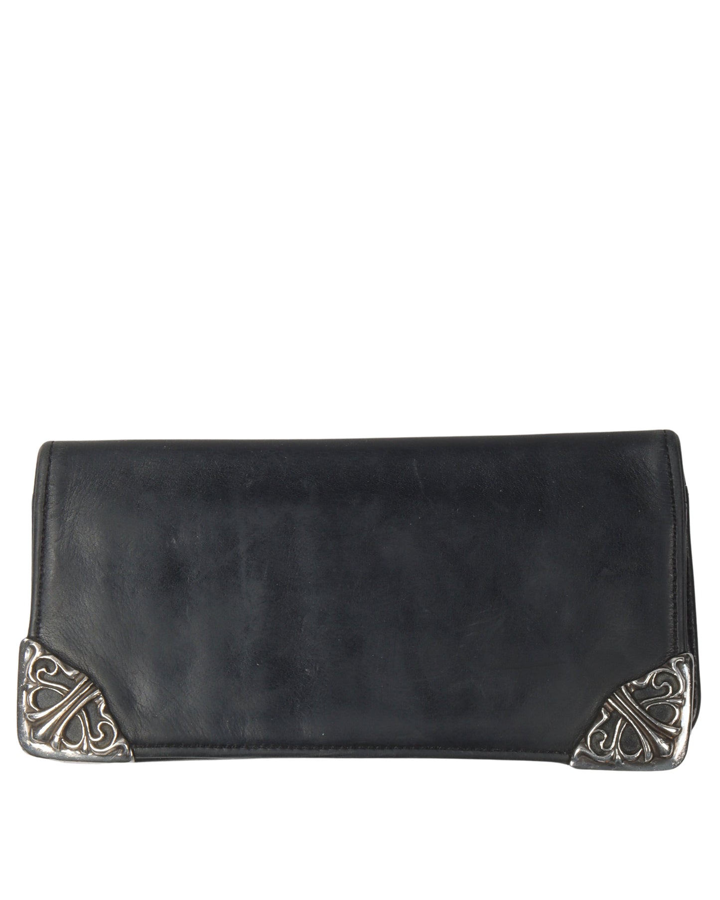 Rectangular Leather Bi-Fold Wallet