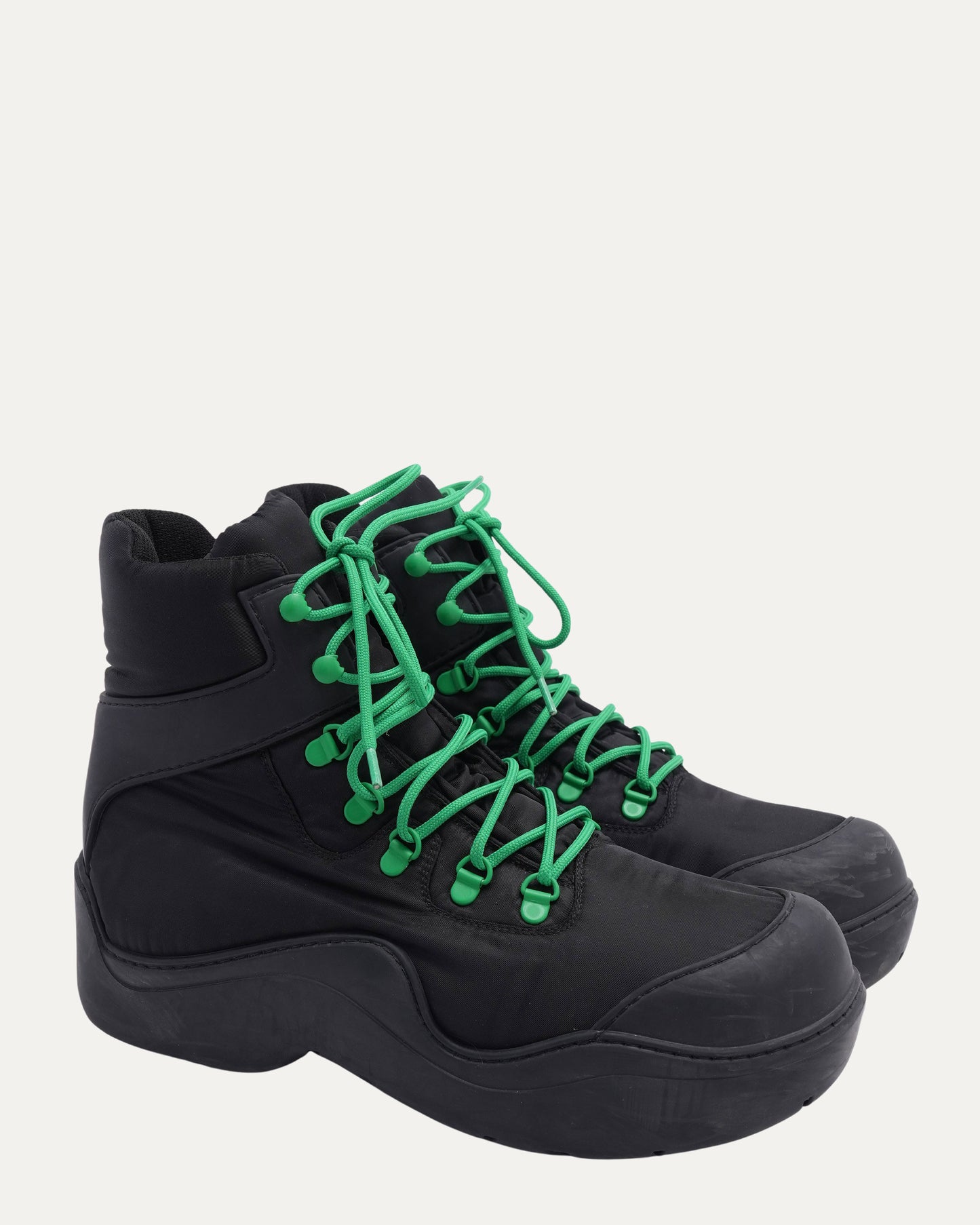 Technical Fabric Rubber Puddle Bomber Boots