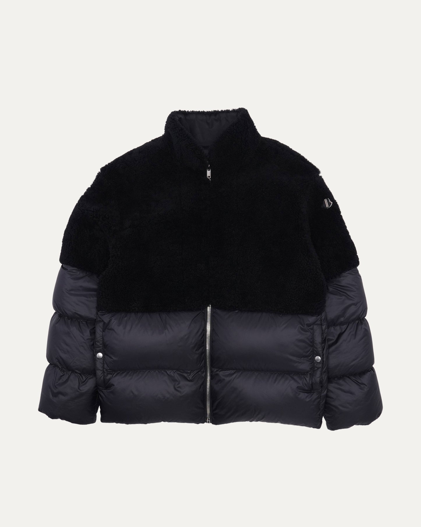 Genius Rick Owens Shearling Puffer Jacket