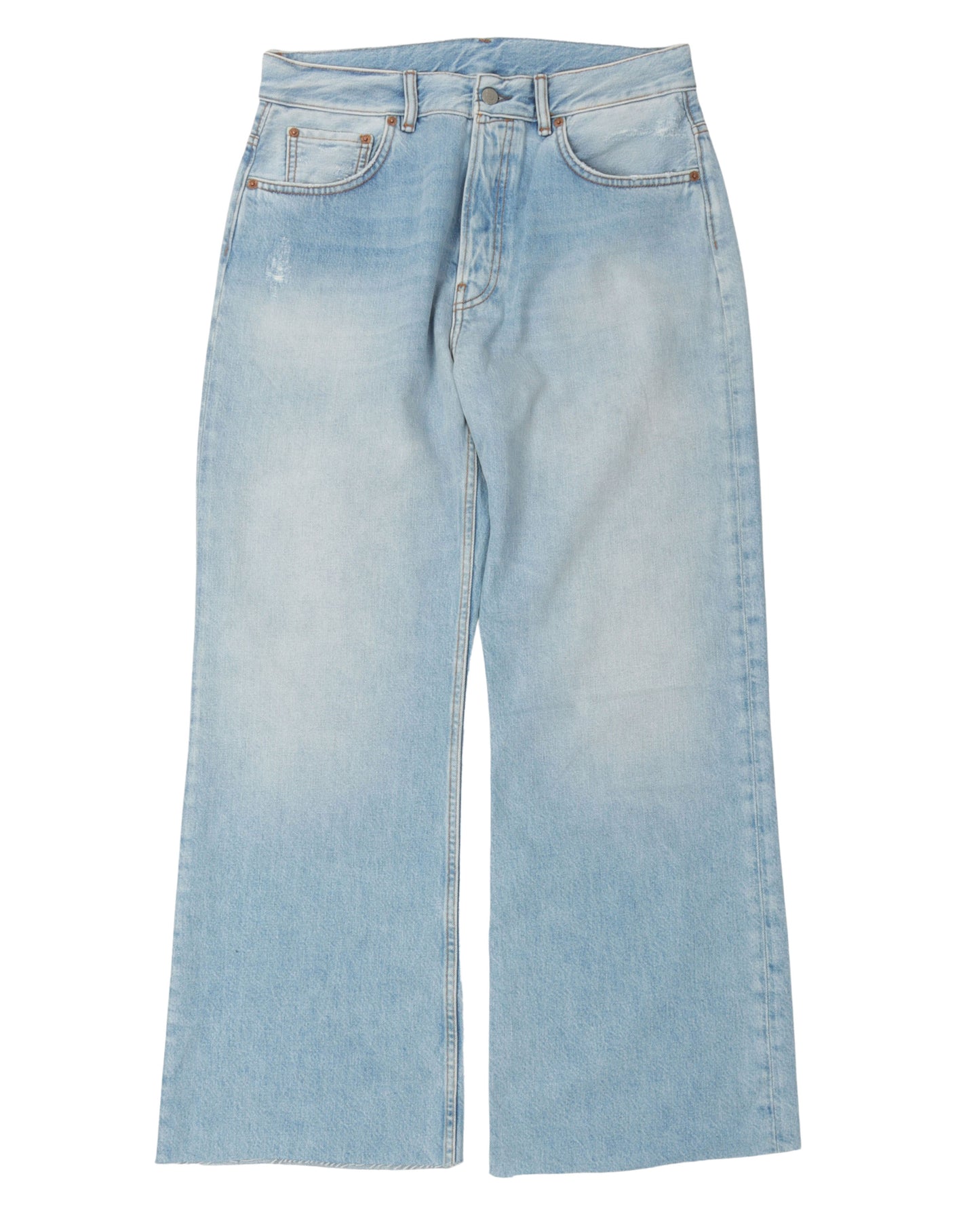 Relaxed Fit Cutoff Jeans