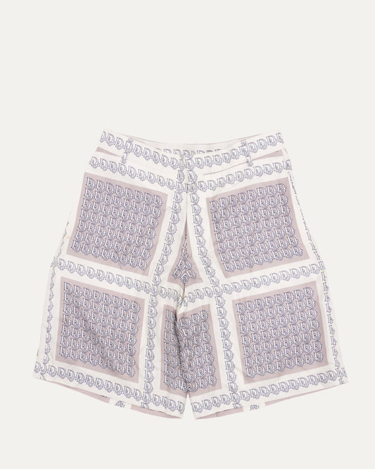 Dior Oblique Silk Shorts