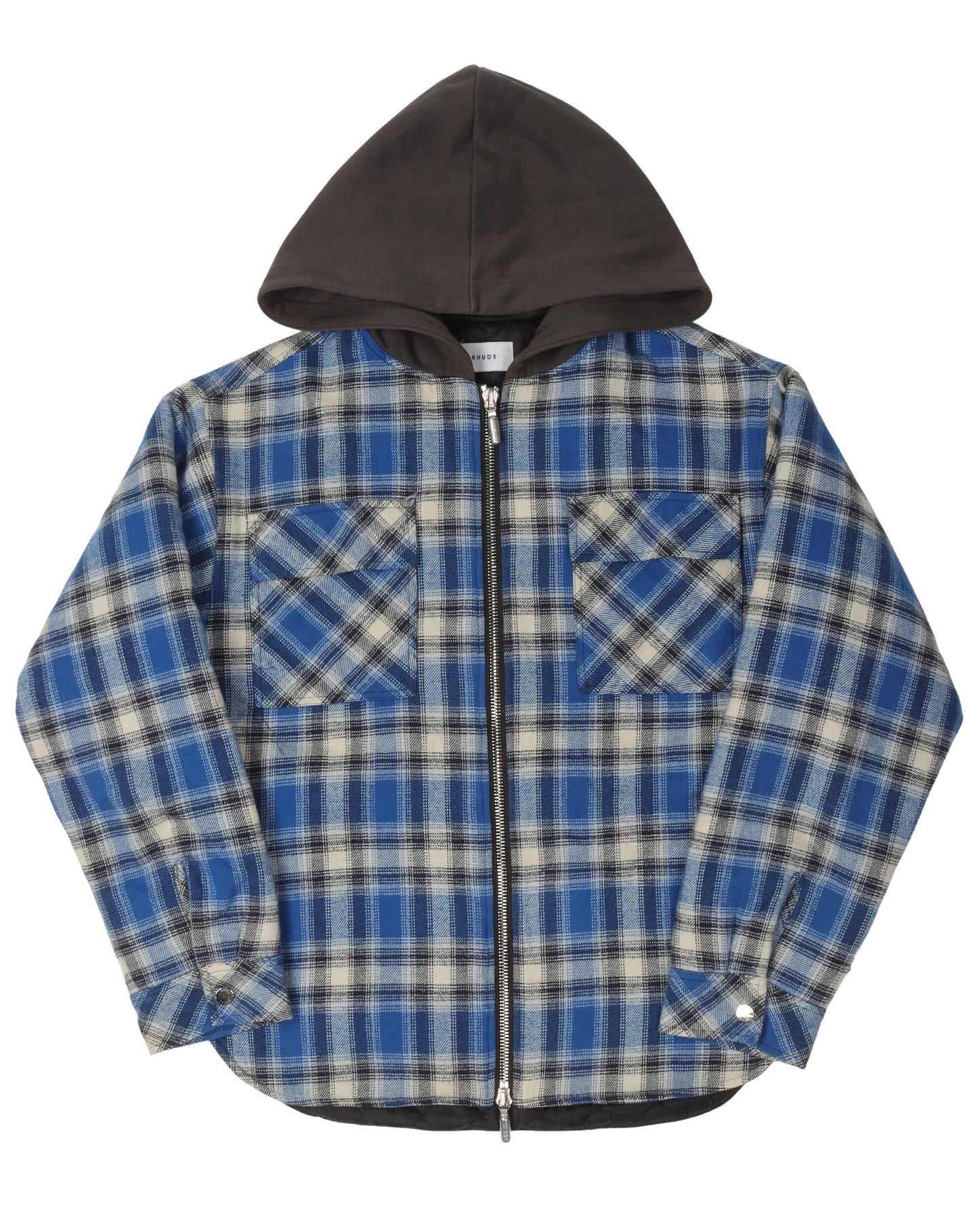 Hooded Flannel Shirt