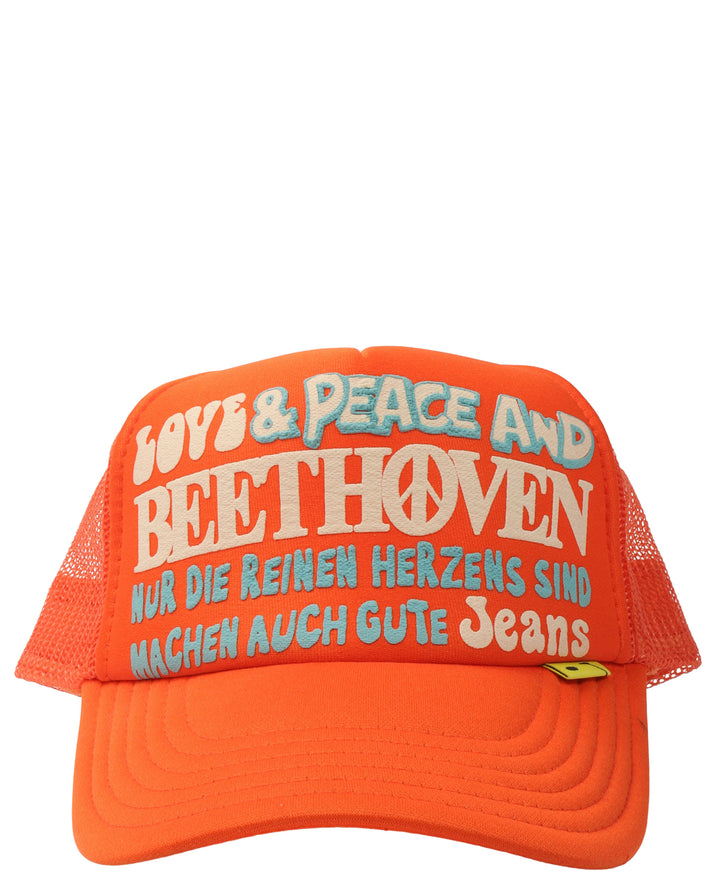 Love & Peace And Beethoven Trucker Hat