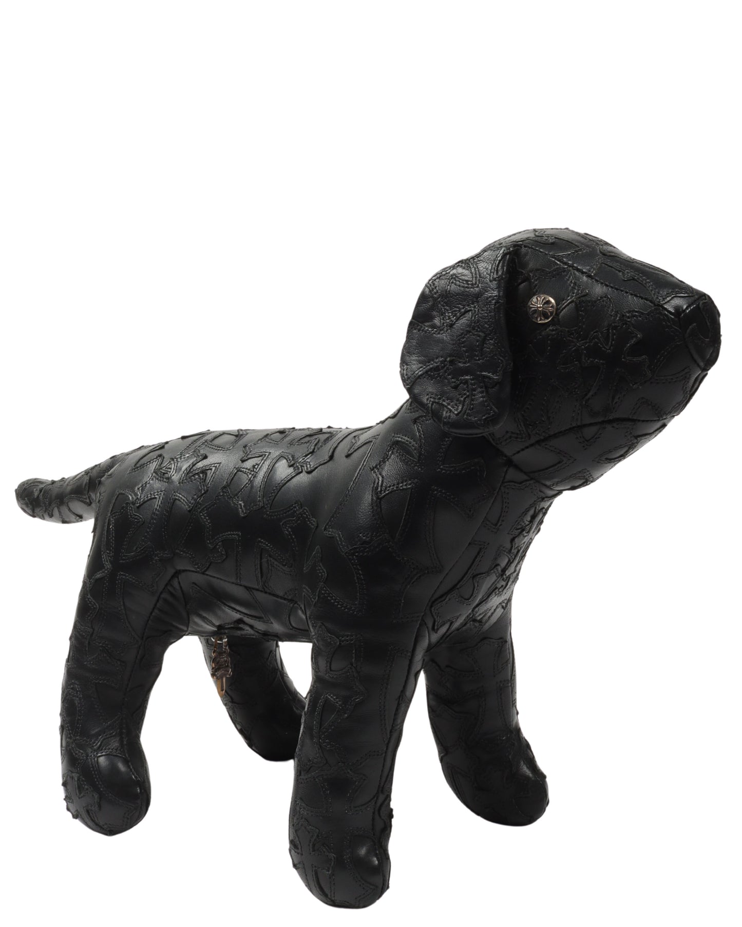 Leather Cross Patch Dog