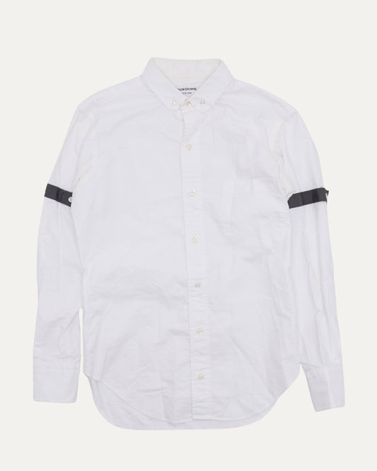 Sleeve Detail Oxford Shirt