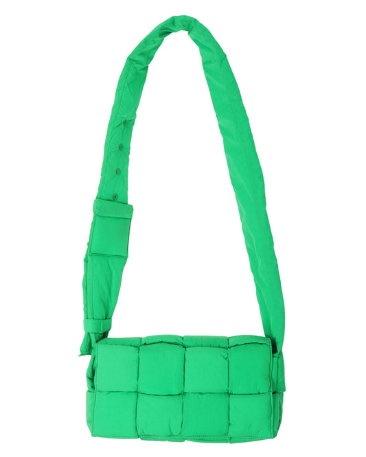 Medium Nylon Intrecciato Cassette Bag