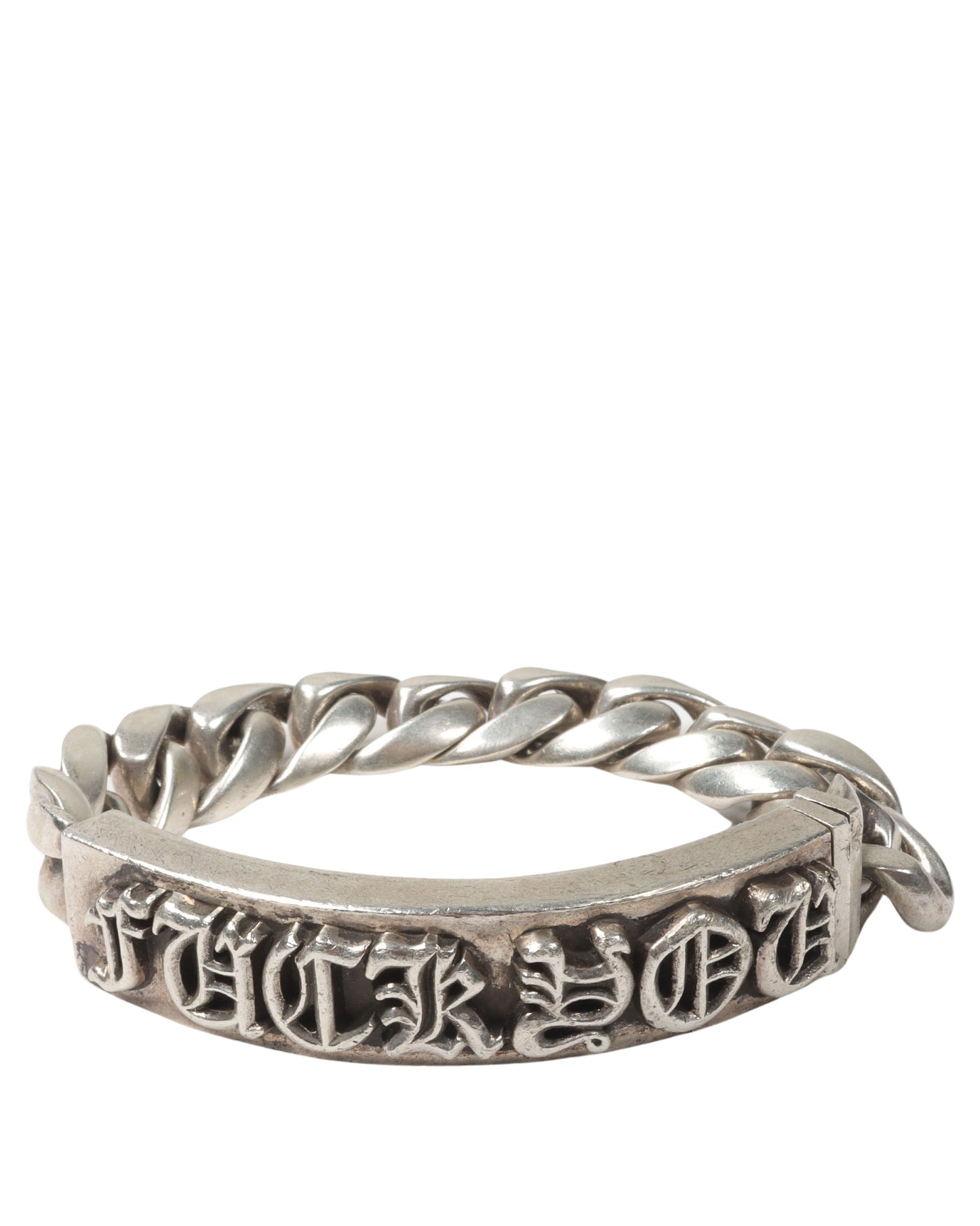 "FUCK YOU" ID Bracelet