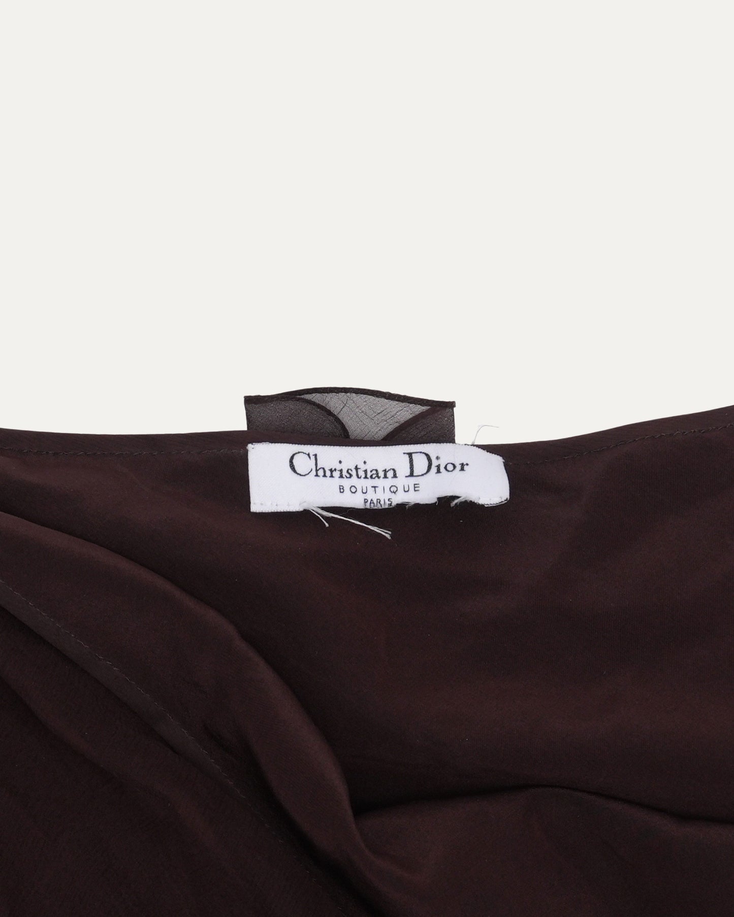 Galliano Era Silk Ruffle Skirt