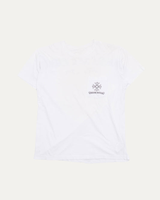 Plus Cross Tonal Vine Dagger Pocket T-Shirt