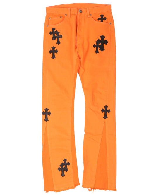 Virgil Art Basel Gallery Dept. Cross Patch Jeans