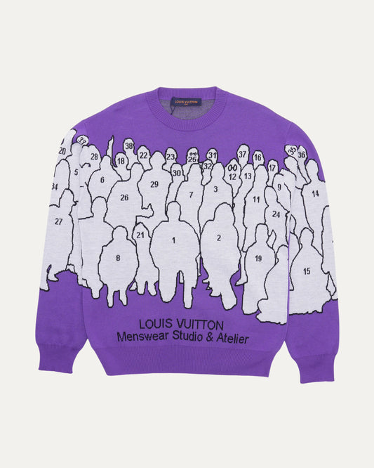 Studio Jacquard Crewneck