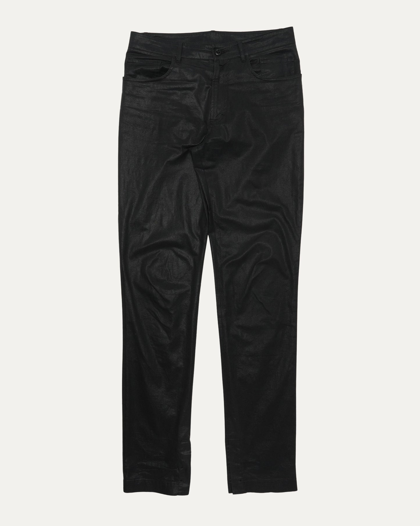 Waxed Trousers
