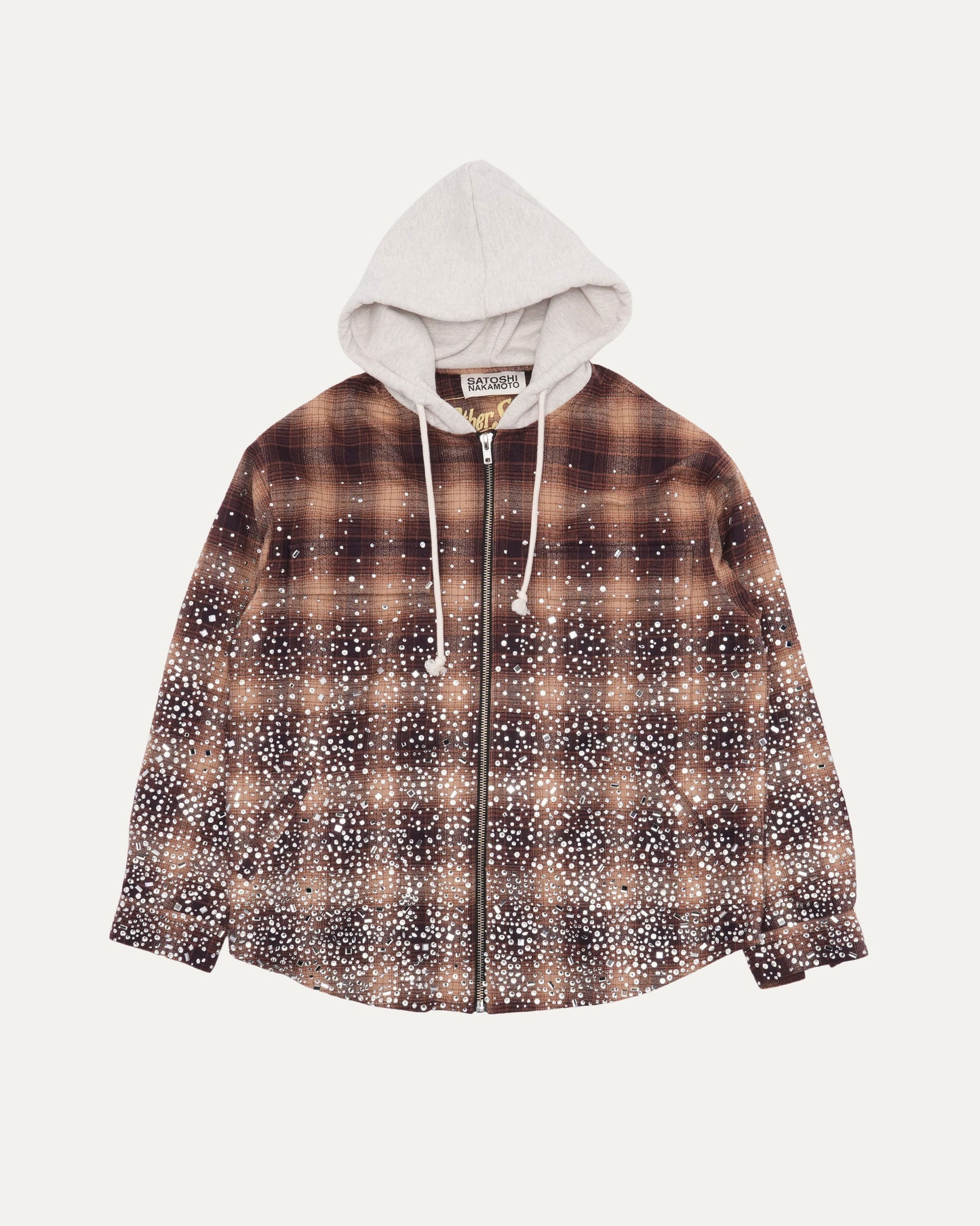 Other Scenes Shattered Glass Hooded Flannel