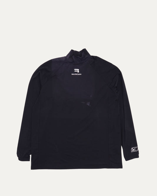 Sporty B Mock Neck Bike Top