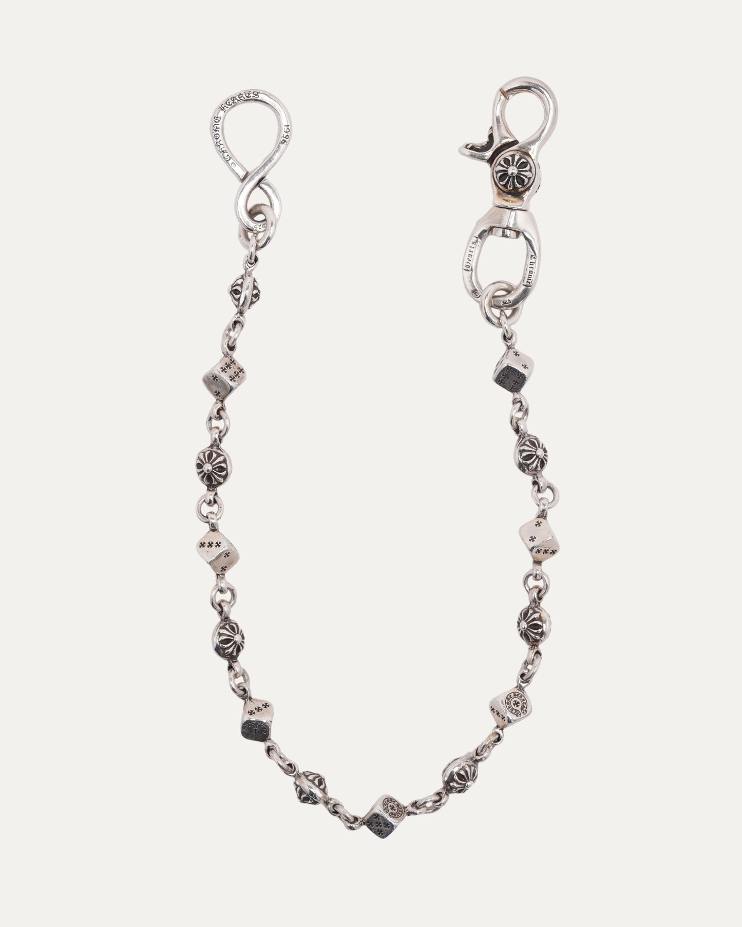 Dice and Plus Ball Wallet Chain