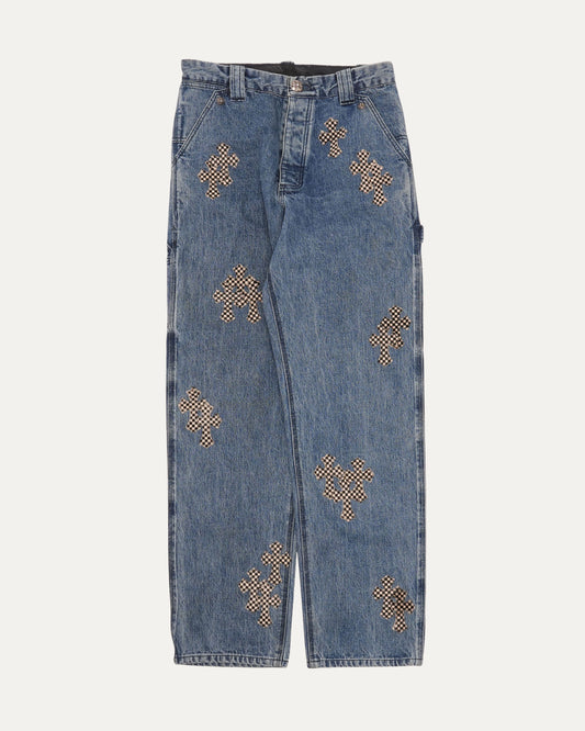 Turbo Diesel Cross Patch Carpenter Jeans
