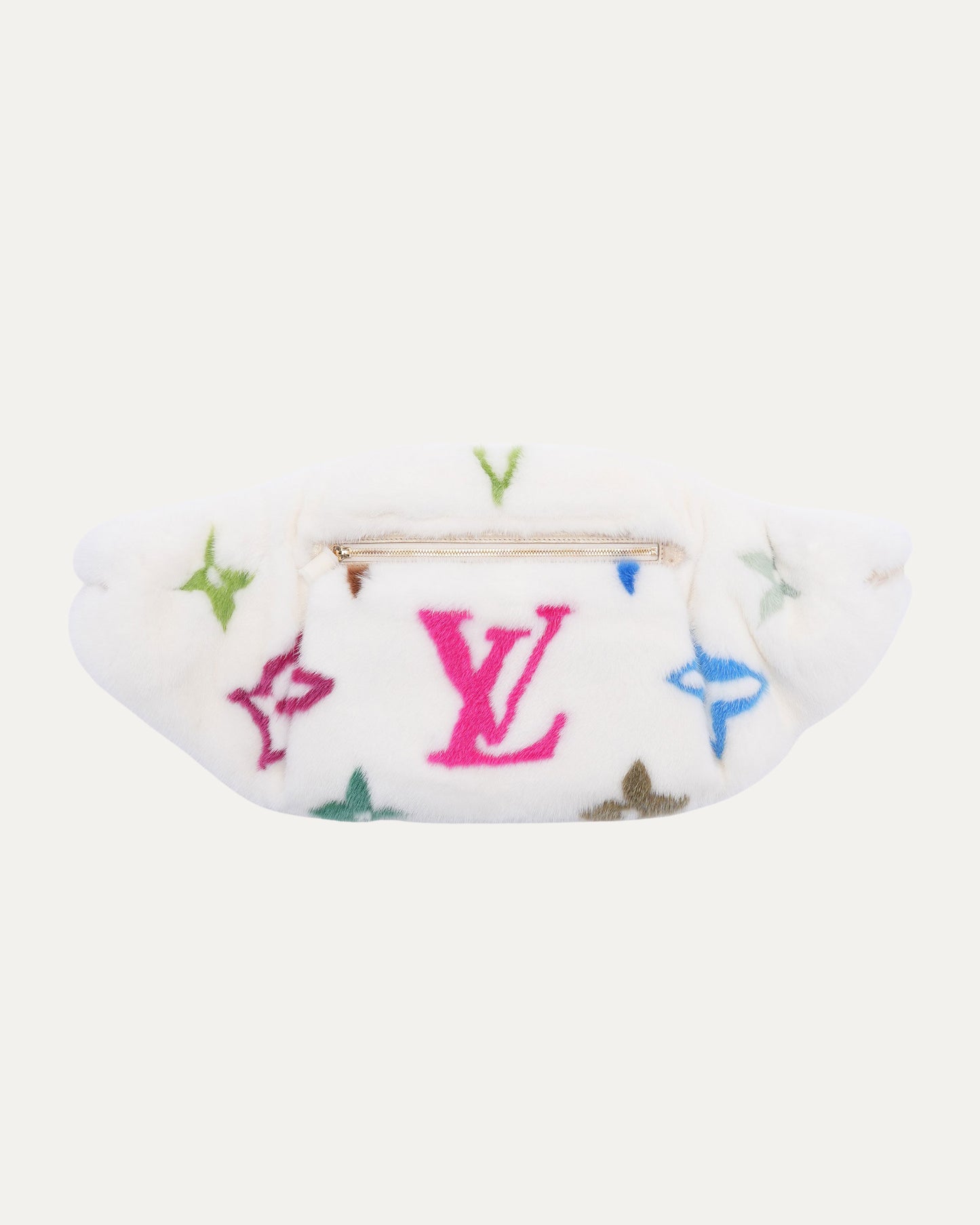 Murakami Monogram Multicolor Mink Bumbag