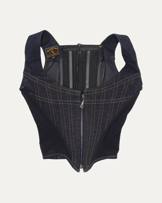 Anglomania Denim Corset Top