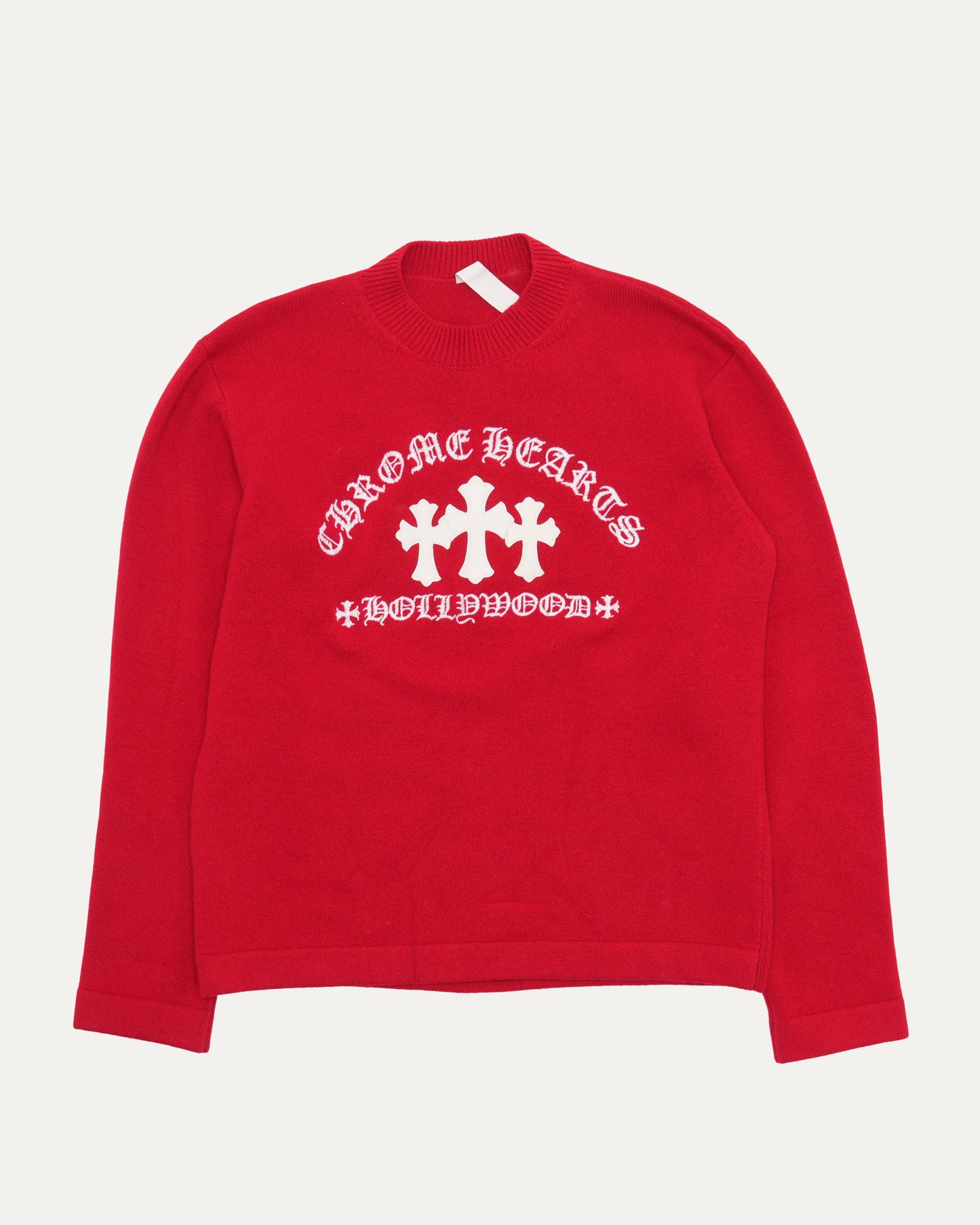 Cross Patch King Taco Crewneck Sweater