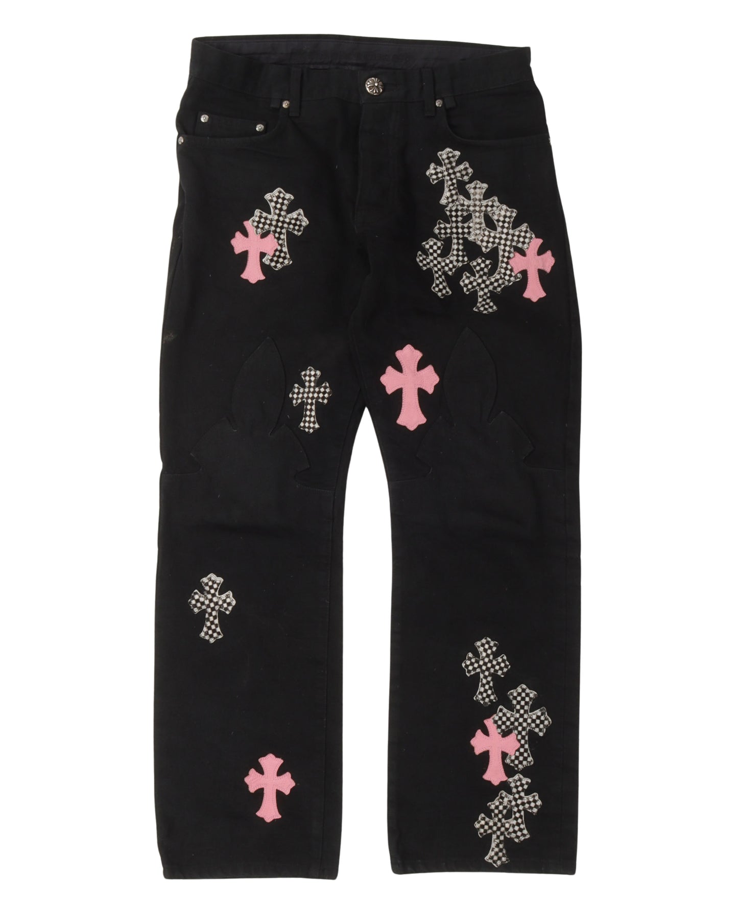 Le Fleur Cross Patch Jeans