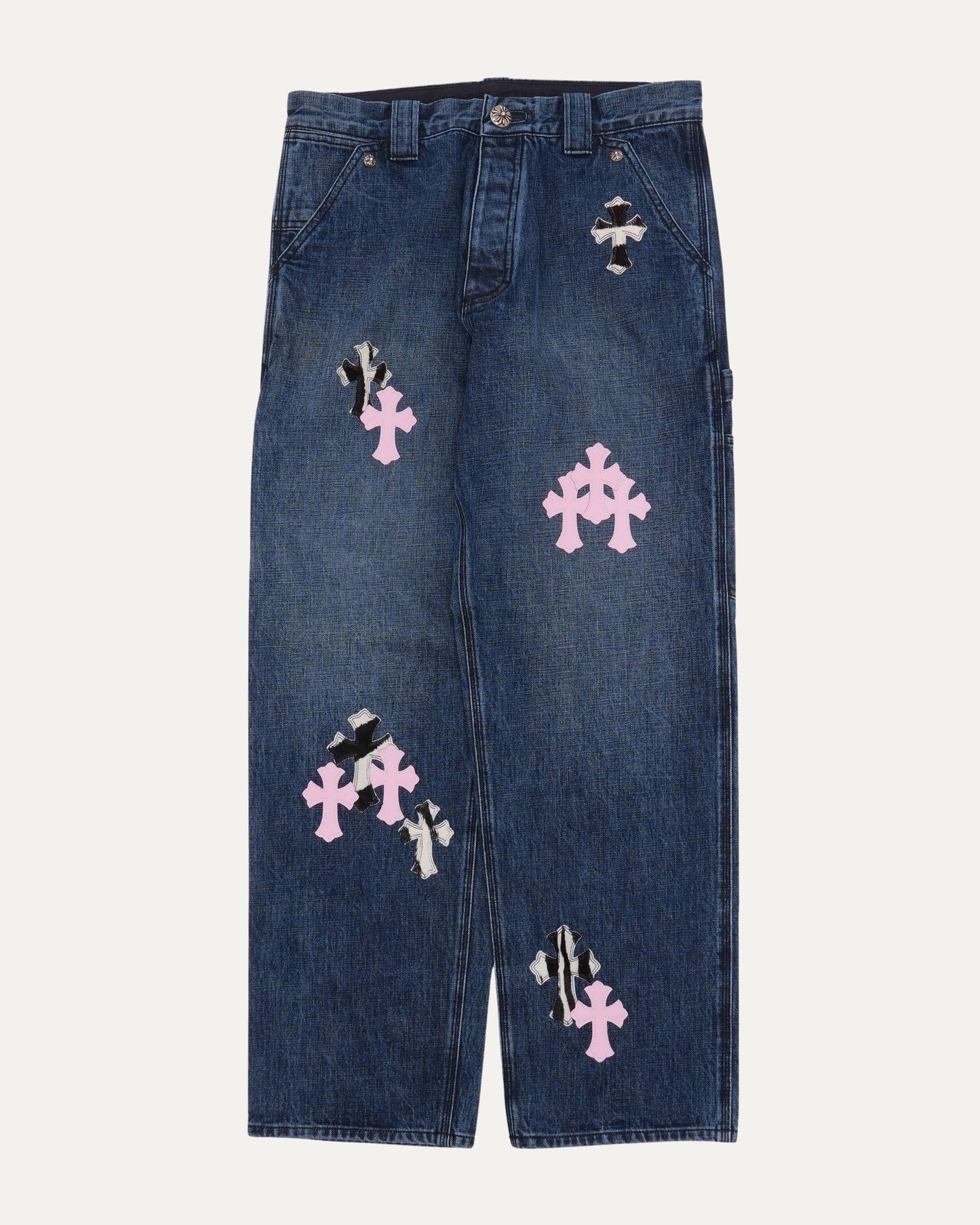 Turbo Diesel Cross Patch Carpenter Jeans