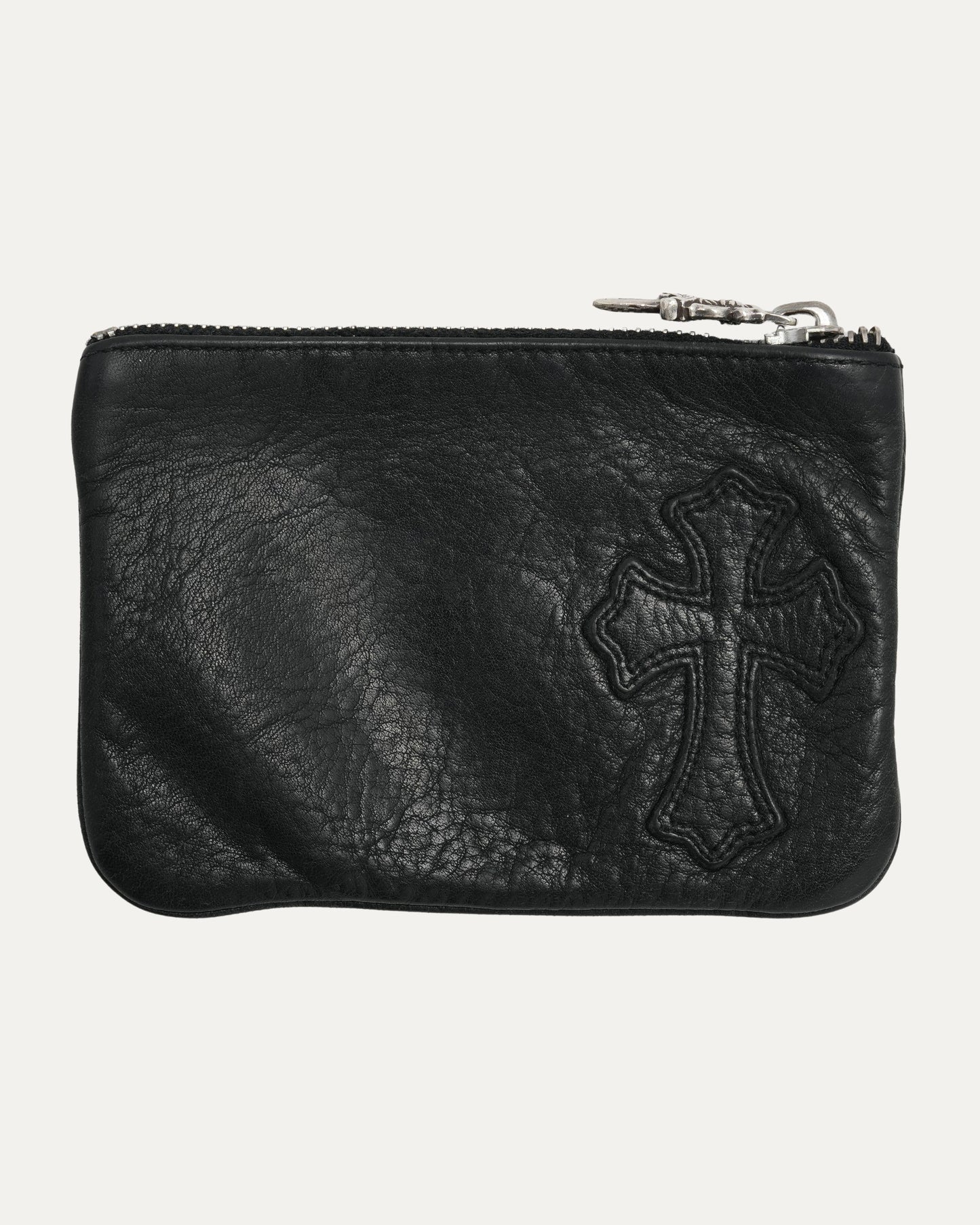 Cross Patch Zip Wallet