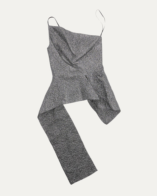 Asymmetrical Metallic Top