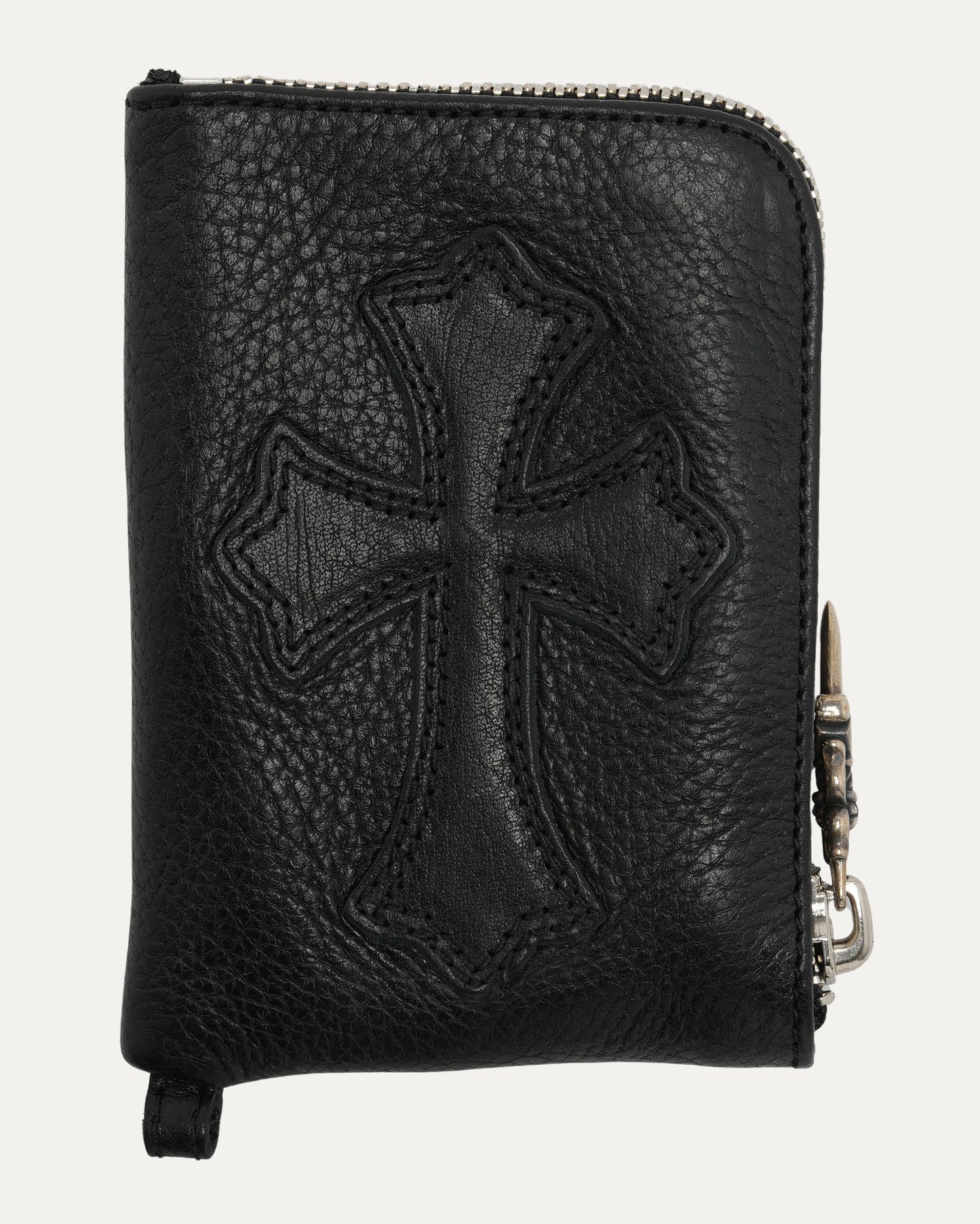 Cross Patch Zip Wallet