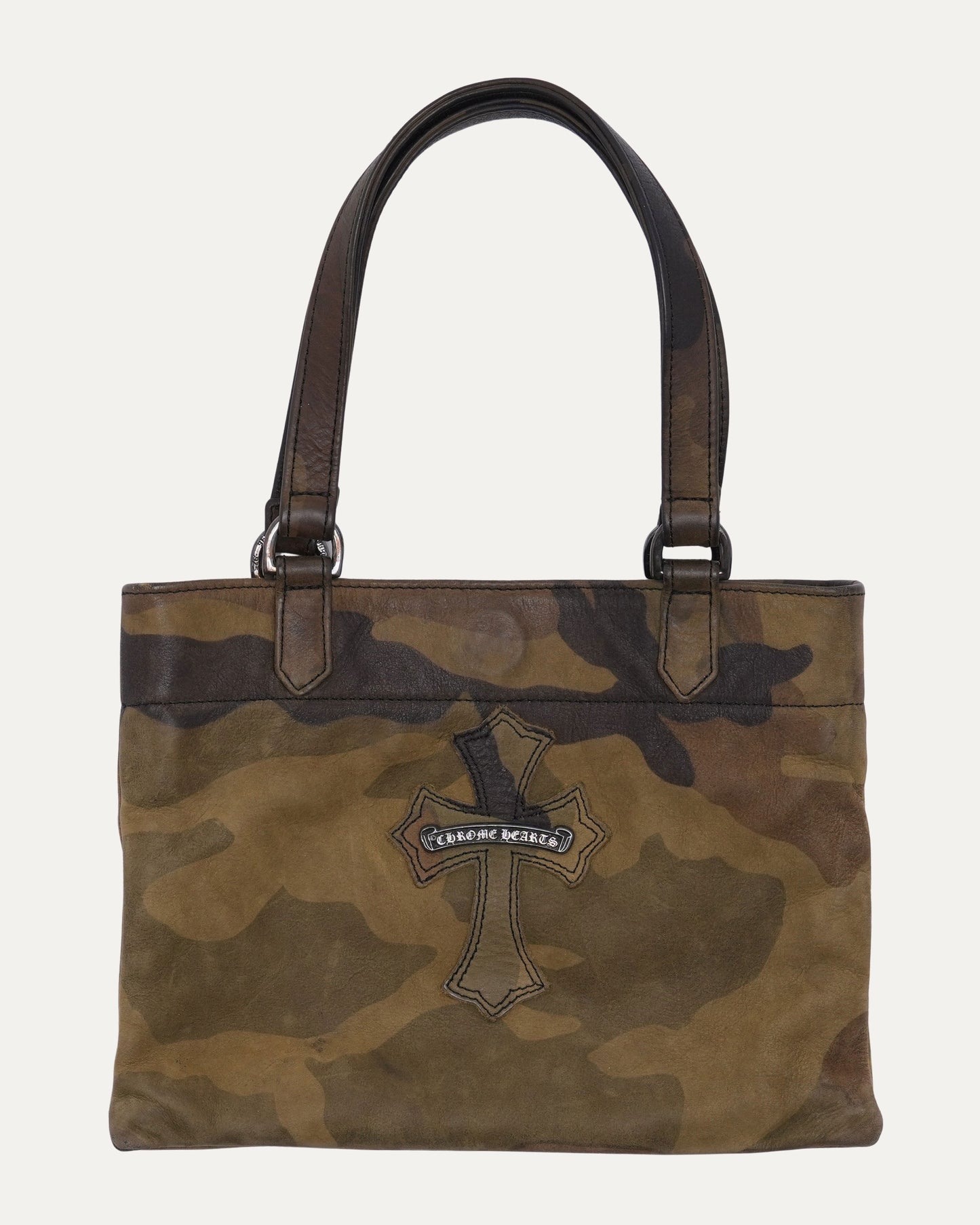 Camouflage Cross Patch Mini Tote Bag