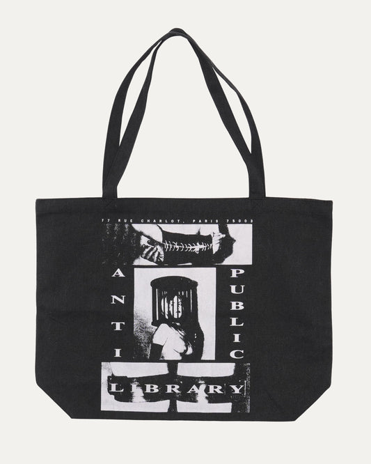 Anti Public Library Shopping Tote