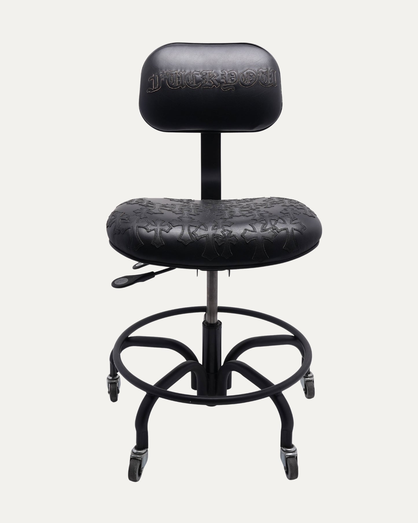 Cross Patch Fuck You Shop Chair