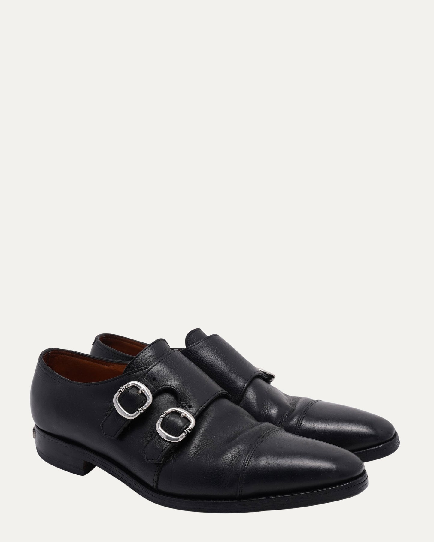 John Lobb Double Monk Strap Shoes